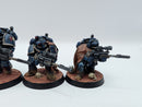 Warhammer Horus Heresy: Space Marines Night Lords MKIV Recon Squad - Well Painted BA096