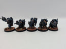 Warhammer Horus Heresy: Space Marines Night Lords MKIV Recon Squad - Well Painted BA096