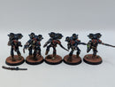 Warhammer Horus Heresy Space Marines Night Lords Raptor Squad with Nostraman Chainglaives - Well Painted AJ059