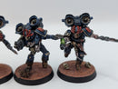 Warhammer Horus Heresy Space Marines Night Lords Raptor Squad with Nostraman Chainglaives - Well Painted AJ059