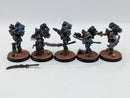 Warhammer Horus Heresy Space Marines Night Lords Raptor Squad with Nostraman Chainglaives - Well Painted AJ059