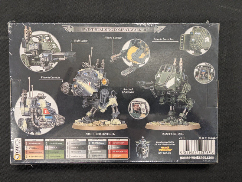 Warhammer 40k: Astra Militarum Old Sentinel (BB389)