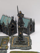 Warhammer Garden of Morr / Sigmarite Mausoleum - Painted AZ073