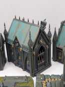 Warhammer Garden of Morr / Sigmarite Mausoleum - Painted AZ073