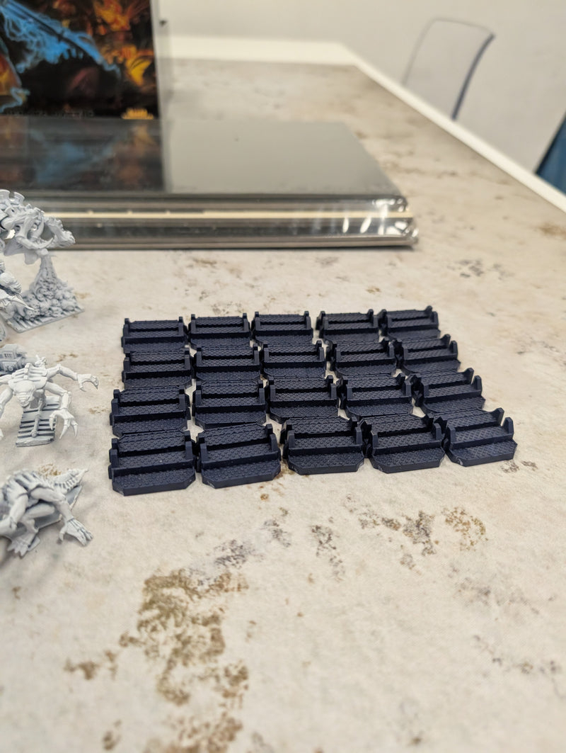 Warhammer 40k Space Hulk - Miniatures Primed - Cardboard Unpunched AY300