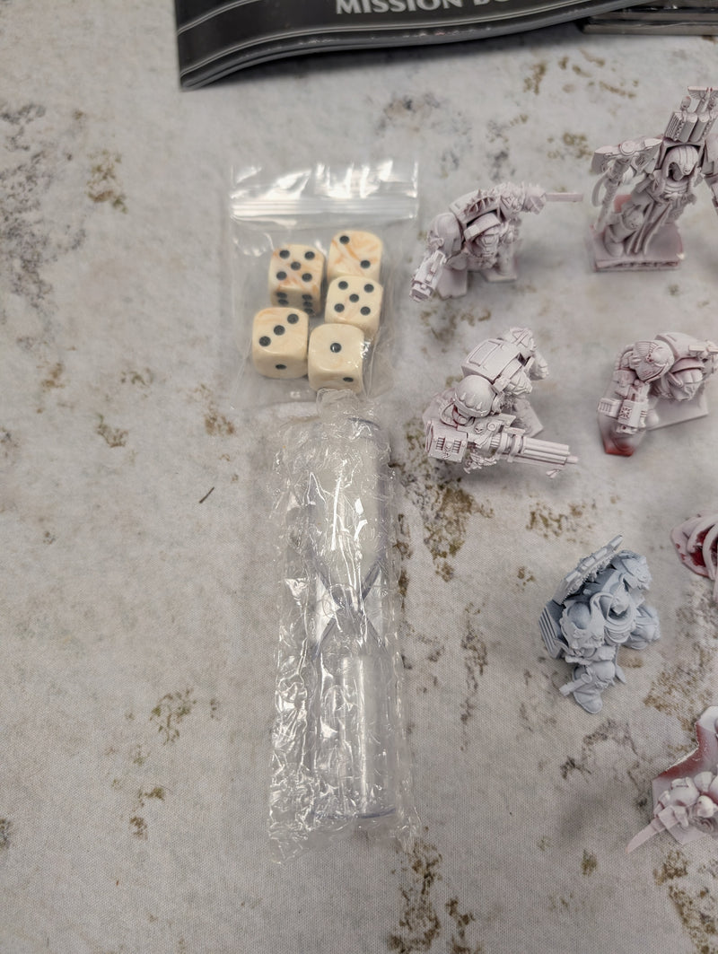 Warhammer 40k Space Hulk - Miniatures Primed - Cardboard Unpunched AY300