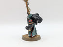 Warhammer 40k: Space Marines Dark Angels Interrorgator Chaplain - Well Painted (BH152)