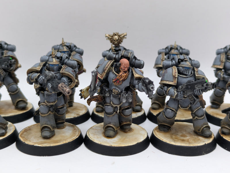 Warhammer Horus Heresy: Space Marines Space Wolves MKIII Marines - Well Painted (BI085)