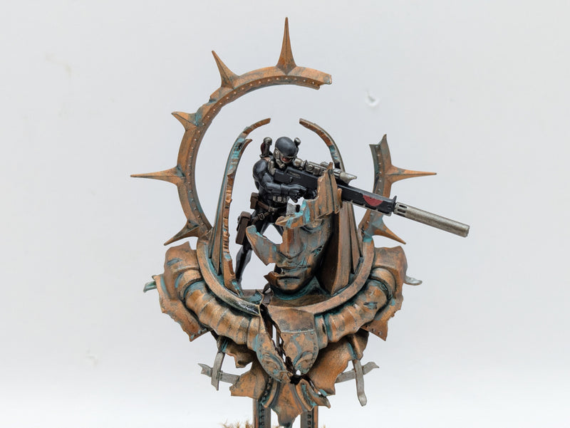 Warhammer 40k: Agents of the Imperium Vindicare Assassin Umbral Six - Well Painted (AC166)