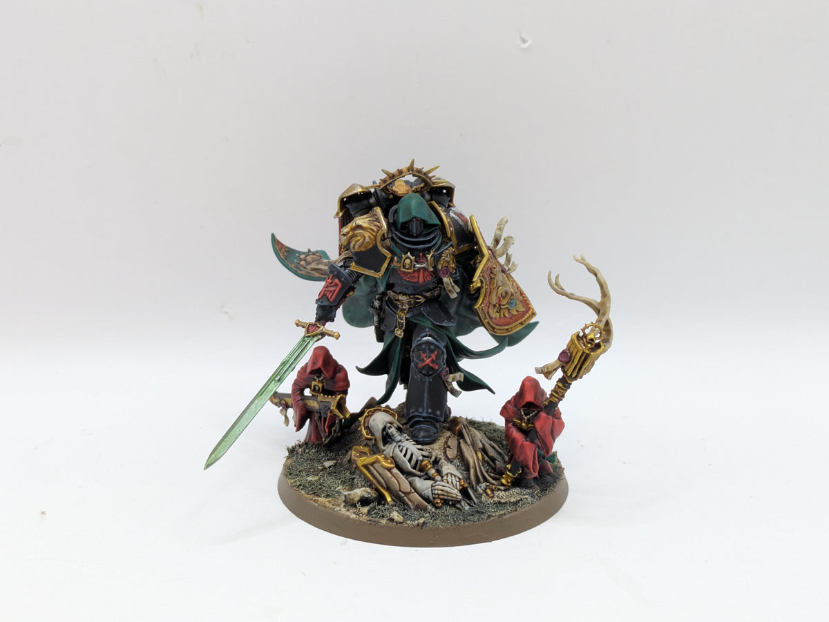 Lion El' Jonson Warhammer Space Marines 40K Dark Angels Primarch Dipinto 40.000 Lion El' Jonson Warhammer Space Marines 40K Dark Angels Primarch Dipinto 40.000