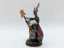 Warhammer 40k: Space Marines Dark Vengence Interrorgator Chaplain - Well Painted (BA053)