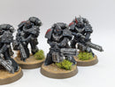 Warhammer Horus Heresy: Space Marines Dark Angels Support Squad - Well Painted (BI111)