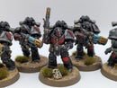 Warhammer Horus Heresy: Space Marines Dark Angels Dreadwing Interemptor Squad - Well Painted (BI094)