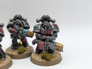 Warhammer Horus Heresy: Space Marines Dark Angels Dreadwing Interemptor Squad - Well Painted (BI094)