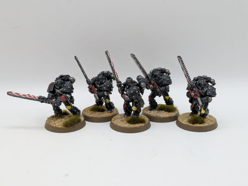 Warhammer Horus Heresy: Space Marines Dark Angels MKV Assault/Despoiler Squad - Well Painted (AZ065)