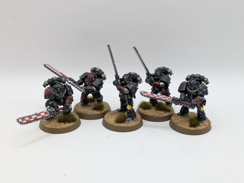 Warhammer Horus Heresy: Space Marines Dark Angels MKV Assault/Despoiler Squad - Well Painted (BI098)