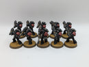 Warhammer Horus Heresy: Space Marines Dark Angels Heavy Support Squad - Well Painted (BI097)
