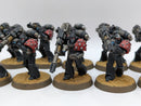 Warhammer Horus Heresy: Space Marines Dark Angels Heavy Support Squad - Well Painted (BI097)