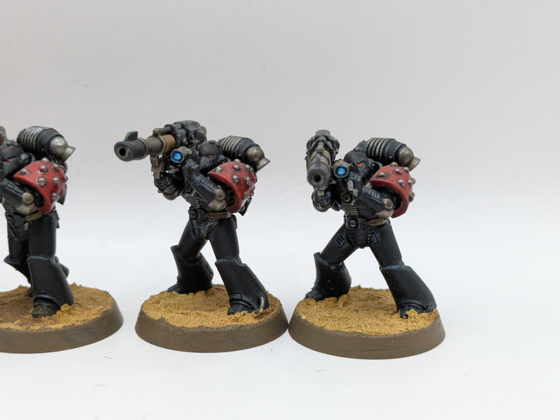 Warhammer Horus Heresy: Space Marines Dark Angels Heavy Support Squad - Well Painted (BI097)