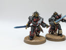 Warhammer Horus Heresy: Space Marines Dark Angels Inner Circle Knights - Well Painted (BI091)