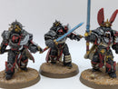 Warhammer Horus Heresy: Space Marines Dark Angels Inner Circle Knights - Well Painted (BI091)