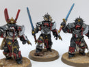 Warhammer Horus Heresy: Space Marines Dark Angels Inner Circle Knights - Well Painted (BI091)