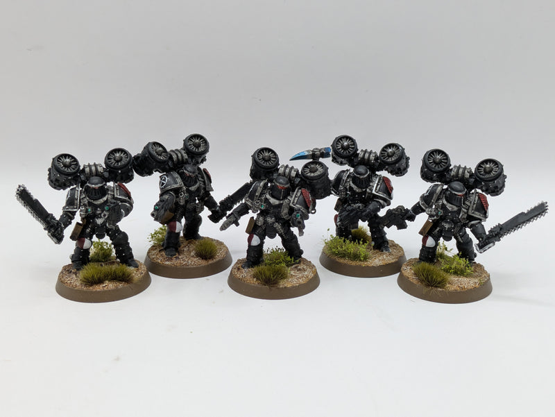 Warhammer Horus Heresy: Space Marines Dark Angels MKII Assault Squad - Well Painted (BI084)