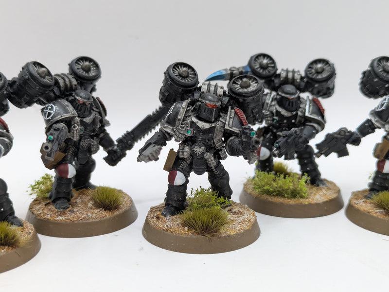 Warhammer Horus Heresy: Space Marines Dark Angels MKII Assault Squad - Well Painted (BI084)