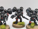 Warhammer Horus Heresy: Space Marines Dark Angels MKII Assault Squad - Well Painted (BI096)