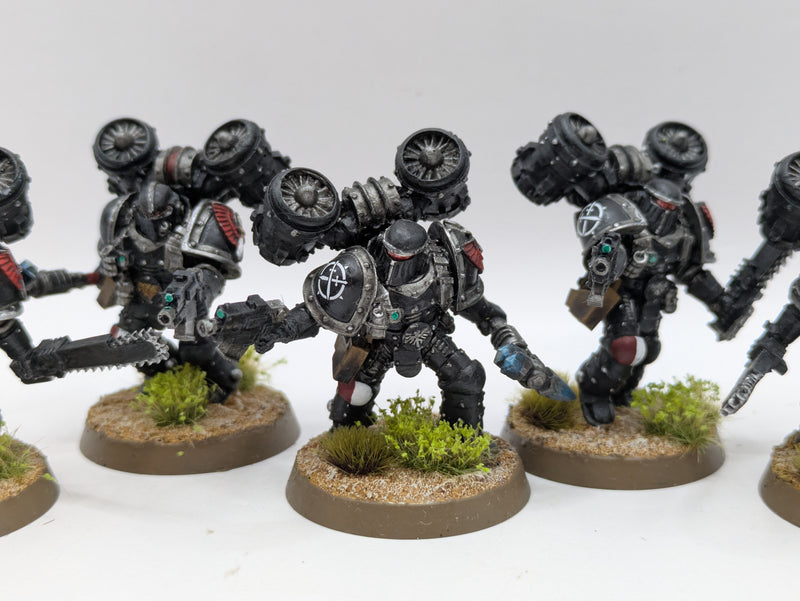 Warhammer Horus Heresy: Space Marines Dark Angels MKII Assault Squad - Well Painted (BI036)