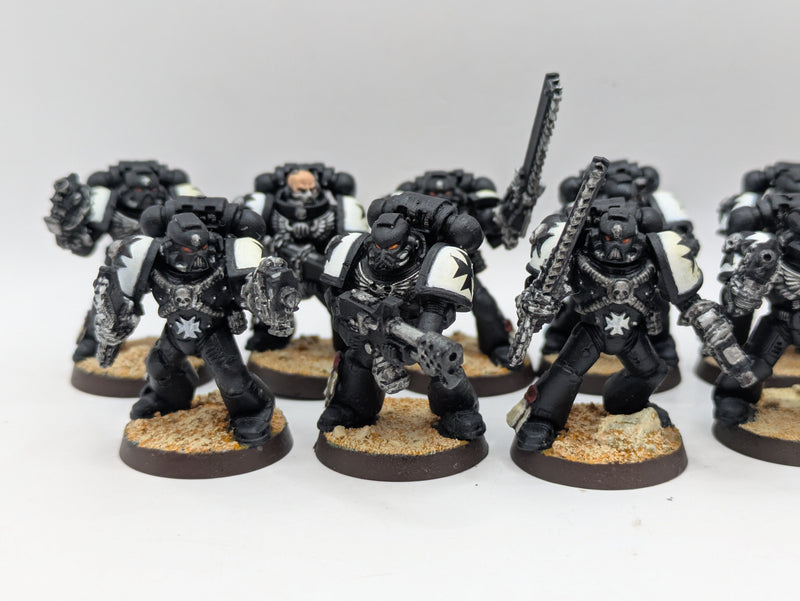Warhammer 40k: Space Marines Black Templars Firstborn Crusader Squad - Well Painted (BJ019)