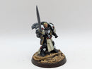 Warhammer 40k: Space Marines Black Templars Converted Captain/Marshal - Well Painted (BJ022)