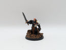 Warhammer 40k: Space Marines Black Templars Metal Emperors Champion - Well Painted (BJ017)