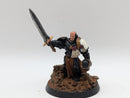 Warhammer 40k: Space Marines Black Templars Metal Emperors Champion - Well Painted (BJ017)
