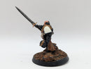 Warhammer 40k: Space Marines Black Templars Metal Emperors Champion - Well Painted (BJ017)