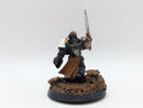 Warhammer 40k: Space Marines Black Templars Metal Emperors Champion - Well Painted (BJ017)