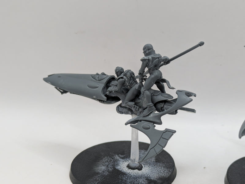 Warhammer 40k: Aeldari Eldar Harlequins Starweaver Jetbikes (AF074)