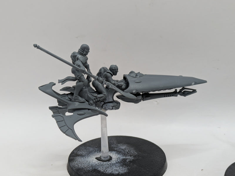 Warhammer 40k: Aeldari Eldar Harlequins Starweaver Jetbikes (AF074)