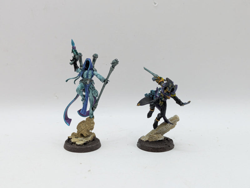 Warhammer 40k: Aeldari Eldar Harlequins Shadowseer and Solitaire (AI062)