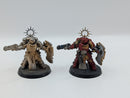 Warhammer 40k Space Marine Lieutenants with Neo-Volkite Pistol and Stormshield BI161