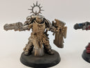 Warhammer 40k Space Marine Lieutenants with Neo-Volkite Pistol and Stormshield BI161