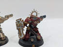 Warhammer 40k Space Marine Lieutenants with Neo-Volkite Pistol and Stormshield BI161