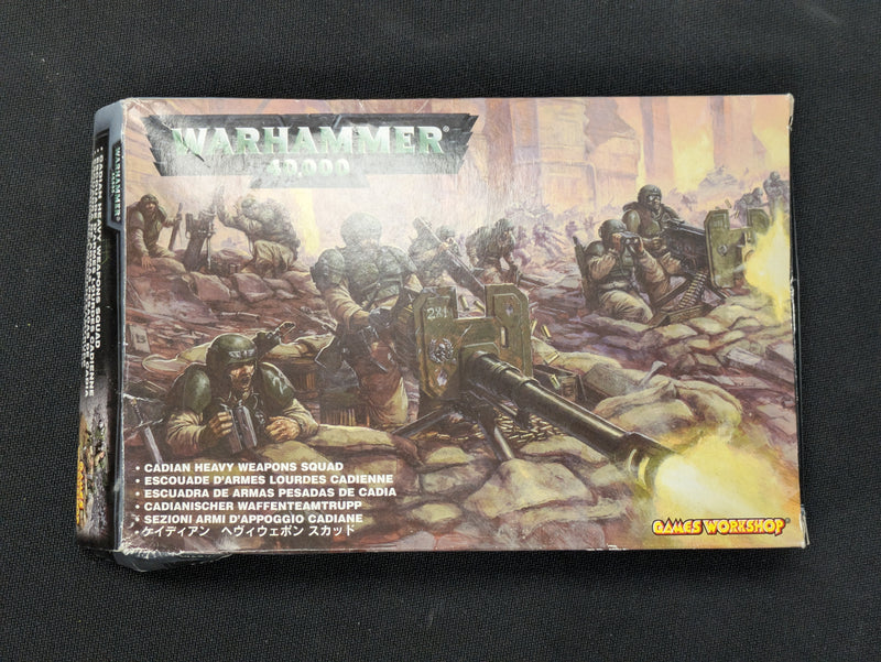 Warhammer 40k: Astra Militarum Cadian Heavy Weapons Teams - Incomplete (AY173)
