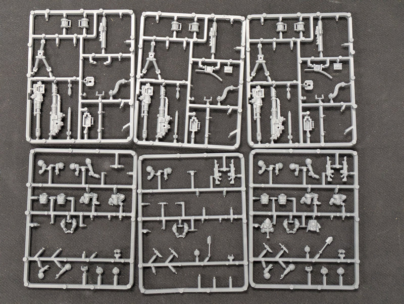 Warhammer 40k: Astra Militarum Cadian Heavy Weapons Teams - Incomplete (AY173)