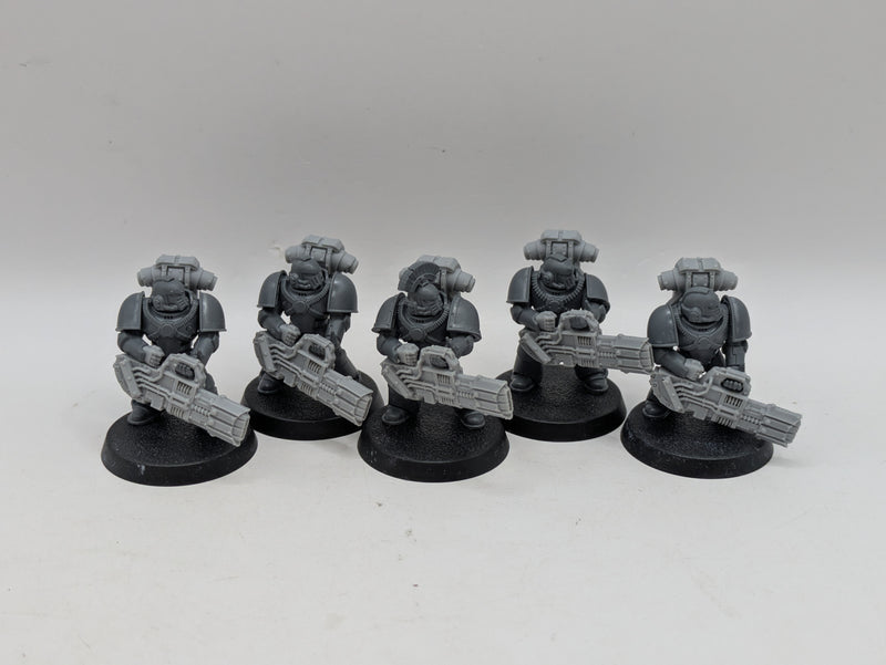 Warhammer Horus Heresy: Space Marines Heavy Support Squad Volkite Culverins (BJ013)