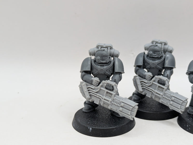 Warhammer Horus Heresy: Space Marines Heavy Support Squad Volkite Culverins (BJ013)