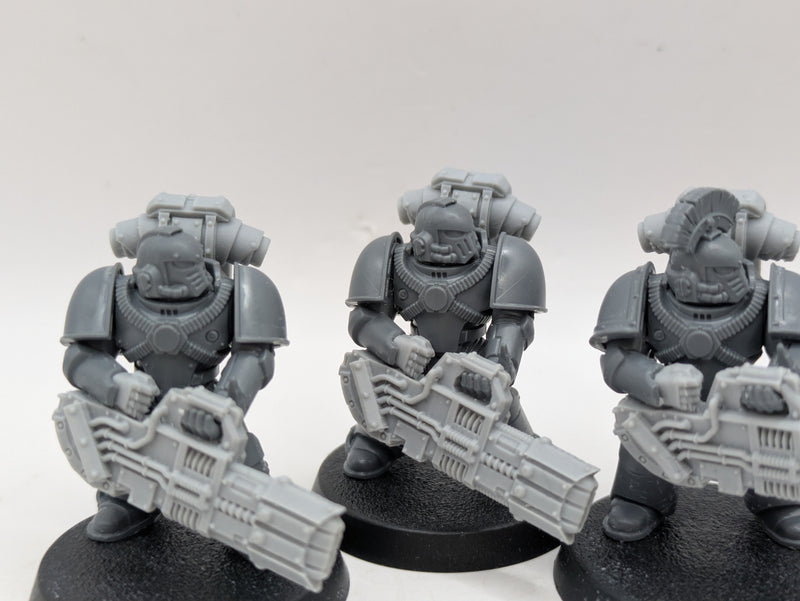 Warhammer Horus Heresy: Space Marines Heavy Support Squad Volkite Culverins (BJ013)