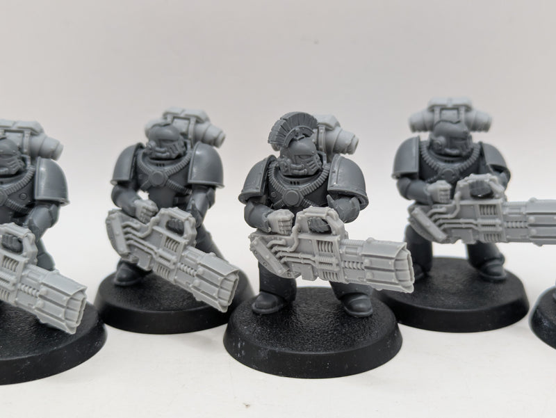 Warhammer Horus Heresy: Space Marines Heavy Support Squad Volkite Culverins (BJ013)