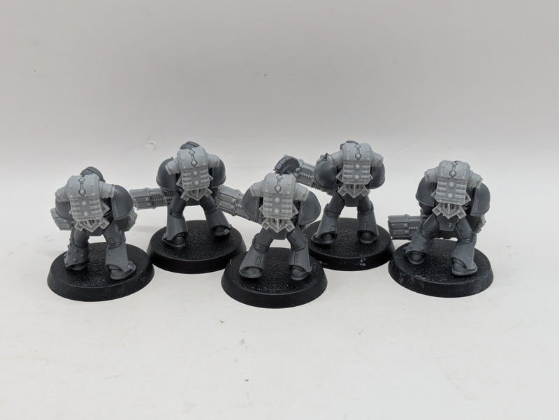 Warhammer Horus Heresy: Space Marines Heavy Support Squad Volkite Culverins (BJ013)