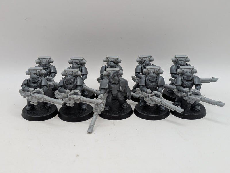 Warhammer Horus Heresy: Space Marines Heavy Support Squad Ryza Pattern lascannons (AL039)